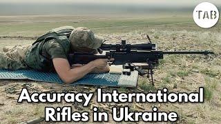 Ukrainian Snipers Using Accuracy International Rifles