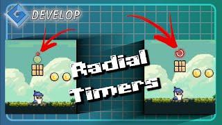 Create a Circular Cooldown Timer in GDevelop: Shape Painter Tutorial