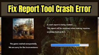 How To Fix Monster Hunter Wilds Crash Report Tool Crash Error On PC