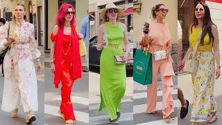 Timeless Luxury: Milan Summer 2025 Fashion Trends | Real Street Style in 26°C Heat️️