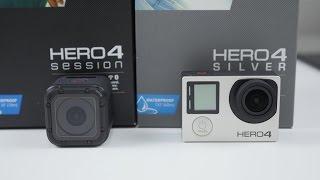 GoPro Hero 4 Session vs Hero 4 Silver