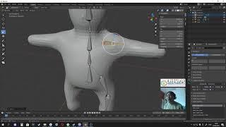 Второй урок по скелетной 3d анимации в Blender