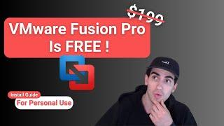 VMware Fusion Pro Is Now Free for Personal Use! | Installation Guide