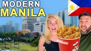British Trying Jollibee, For The First Time, BGC, Manila 