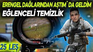 EĞLENCELİ ERENGEL TEMİZLİĞİ - PUBG MOBİLE 25 KİLL SOLO TÜRK GAME PLAY