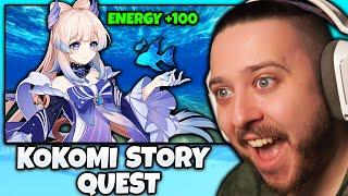 Kokomi needs to recharge... | Genshin Impact Story Quest