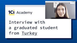 1Ci Academy: Interview with a graduated student from Turkey