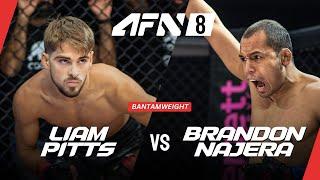 Liam Pitts vs Brandon Najera | PROFFSDEBUT | Full Fight | AFN 8