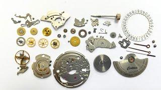 how to service mechanical powermatic 80 Swiss movement C07111 Assembly tutorial