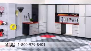 Garage Cabinet Storage Systems by Closet World®