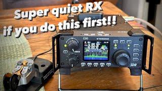 Xiegu G90 - Super quiet CW (and SSB) rig