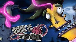 CGR Undertow - STICK IT TO THE MAN review for PlayStation 3