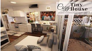 Cozy Tiny House Luxurious Zen Bathroom Studio Condo/Apartment Unit with Balcony House Tour