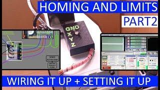 CNC Mach3 | Homing and Limits Part2 | Wiring It Up + Setting Up Soft Limits