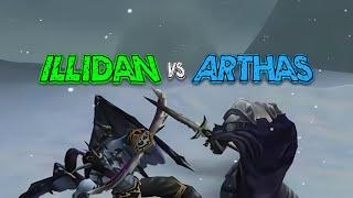 Illidan VS Arthas - Warcraft 3 (Not Reforged) 1080P 60FPS