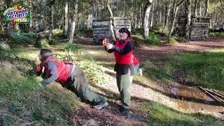 adult laser tag at the Yorkshire Outdoor Activity Park