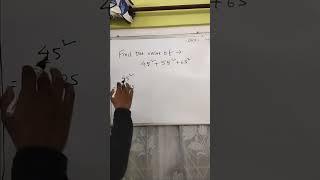 SQUARE CALCULATION IN EASY WAY #mathshorts #shorts #shorttrick #sscchsl #ncert #seba #assam