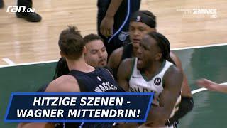 NBA: Bucks-Star auf 180! Wagner löst Rudelbildung aus