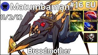 Matumbaman [Liquid] plays Broodmother!!! Dota 2 7.22