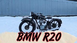 Мотоцикл BMW R20 от мотоателье Ретроцикл.