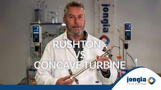 Tutorial - Rushton Turbine vs Concave Turbine - Jongia Mixing Technology