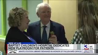 Baptist Children’s Hospital opens new playroom for patients