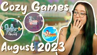 New Cozy Games Nintendo Switch and Steam August 2023 + Game News!