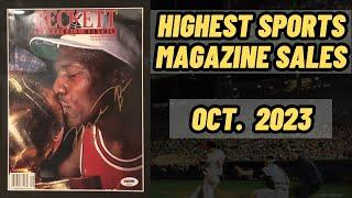 Sports Magazine Moguls #16 - Highest Sales of October 2023