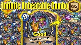 Impossible To Beat This Deck After You Play Shudderwock At Whizbang's Workshop Mini-Set| Hearthstone