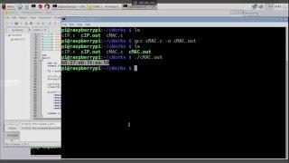 c language to get MAC address, run on Raspberry Pi/Raspbian Jessie