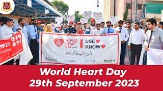 World Heart Day | 29th September 2023 | MTI-KTH | Cardiology Division | Prof. Dr. Amber Ashraf