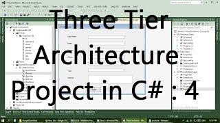 Three Tier Architecture Project in C# : 4