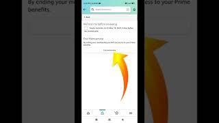 How to cancel amazon prime membership #shorts #amazon