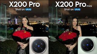 Vivo X200 Pro vs X200 Pro mini Camera Test | Review