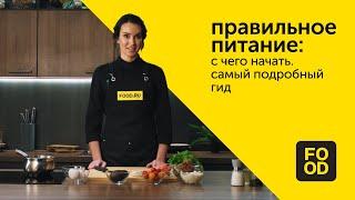 Правильное питание: с чего начать. Самый подробный гид