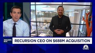 Recursion CEO on $688M Exscientia acquisition: Hope to bring better medicines to patients sooner