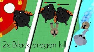 mope.io//pllexx h20//trolling on ICE, 2x black dragon kill//snowball on lava//