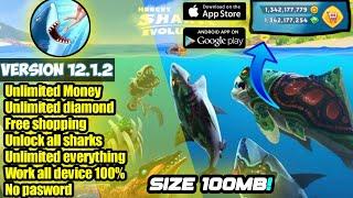 Hungry Shark Evolution mod apk V12.1.2 | Unlimited everything & free shopping