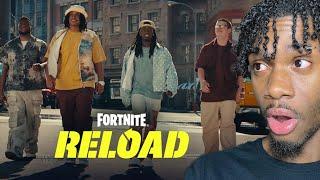 FS Dee Reacts To Kai Cenat, Sketch, and AMP Assemble the Fortnite Reload Squad…