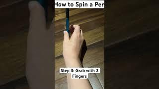 How to Spin a Pen (Look cool in class!) ️