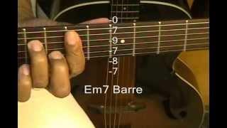 How To Play Guitar Chords Tutorial #49 Minors & Minor 7 The Way No Capo EricBlackmonGuitar