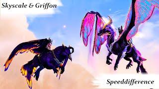 Griffon and Skyscale (speed difference in flight)