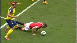 Phil Jones' Amazing (and Funny) Save against Arsenal (2015)