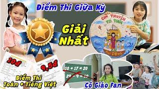 Điểm Thi Gữa Học Kỳ 1 Của Em Quỳnh Nhi