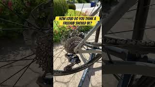 Is This Bike Wheel Too Noisy or Just Right? #shorts