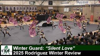 2025 REU Color Guard at Rodriguez Winter Review: "Silent Love"