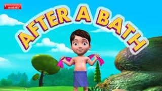 After A Bath I Try Try Try Nursery Rhymes for Children