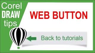 Creating a custom web button in CorelDraw