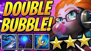 3 STAR ZOE w/ DOUBLE BUBBLE AUGMENT! - TFT SET 8 RANKED I Best Comps I Teamfight Tactics Guide