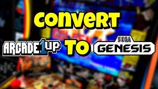 I Converted My Arcade 1up Machine to Play Sega Genesis Carts